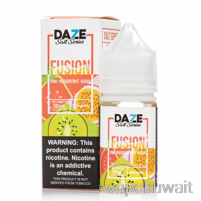كيوي باشن فروت جوافة - 7 أملاح مذهولة - 30 مل 50 ملجم Vape Pod Kits